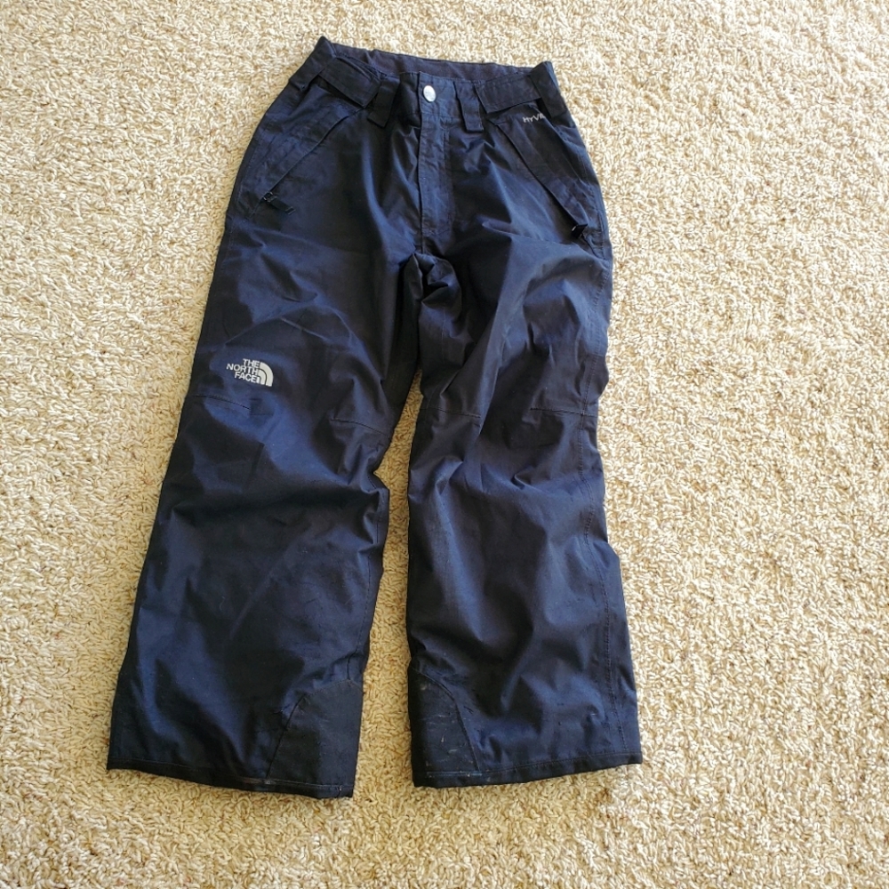 Northface Black Snow Pants Size S - 7/8